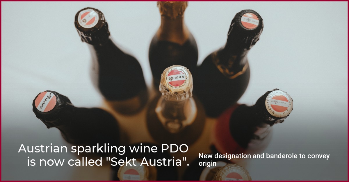 Austrian sparkling wine PDO is now called "Sekt Austria". wein.plus