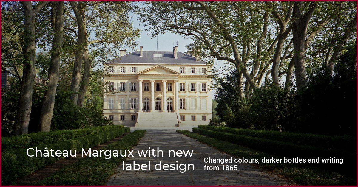 Château Margaux with new label design | wein.plus Wine News